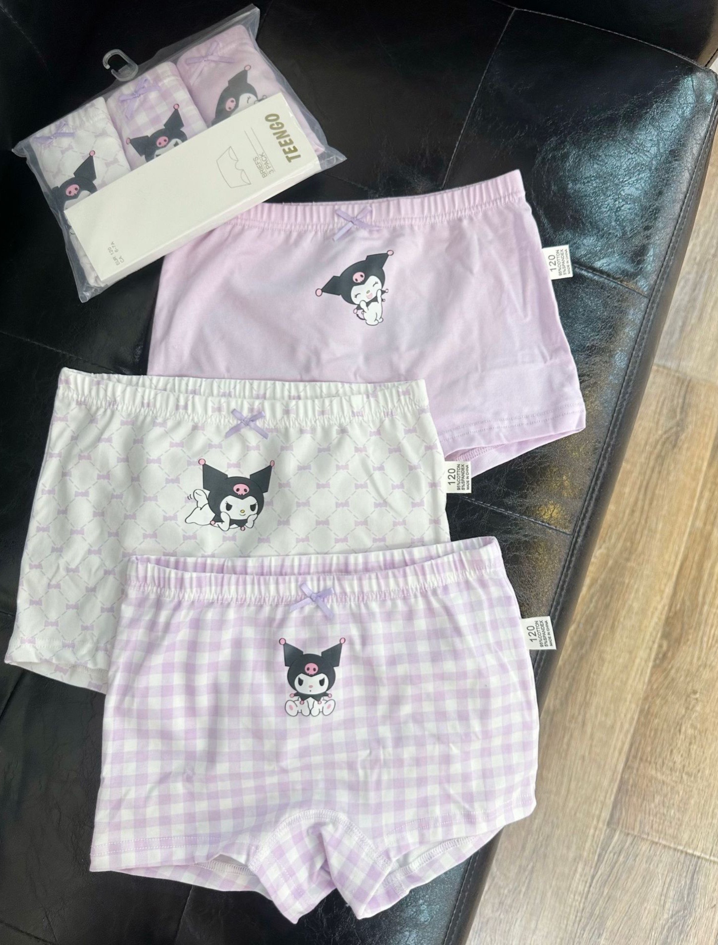 Set 3 quần chip đùi teengo dành cho bé gái
