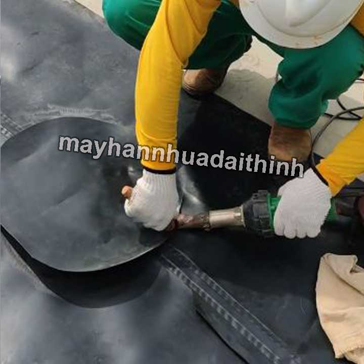 Máy hàn bạt HDPE cầm tay công suất 1600W