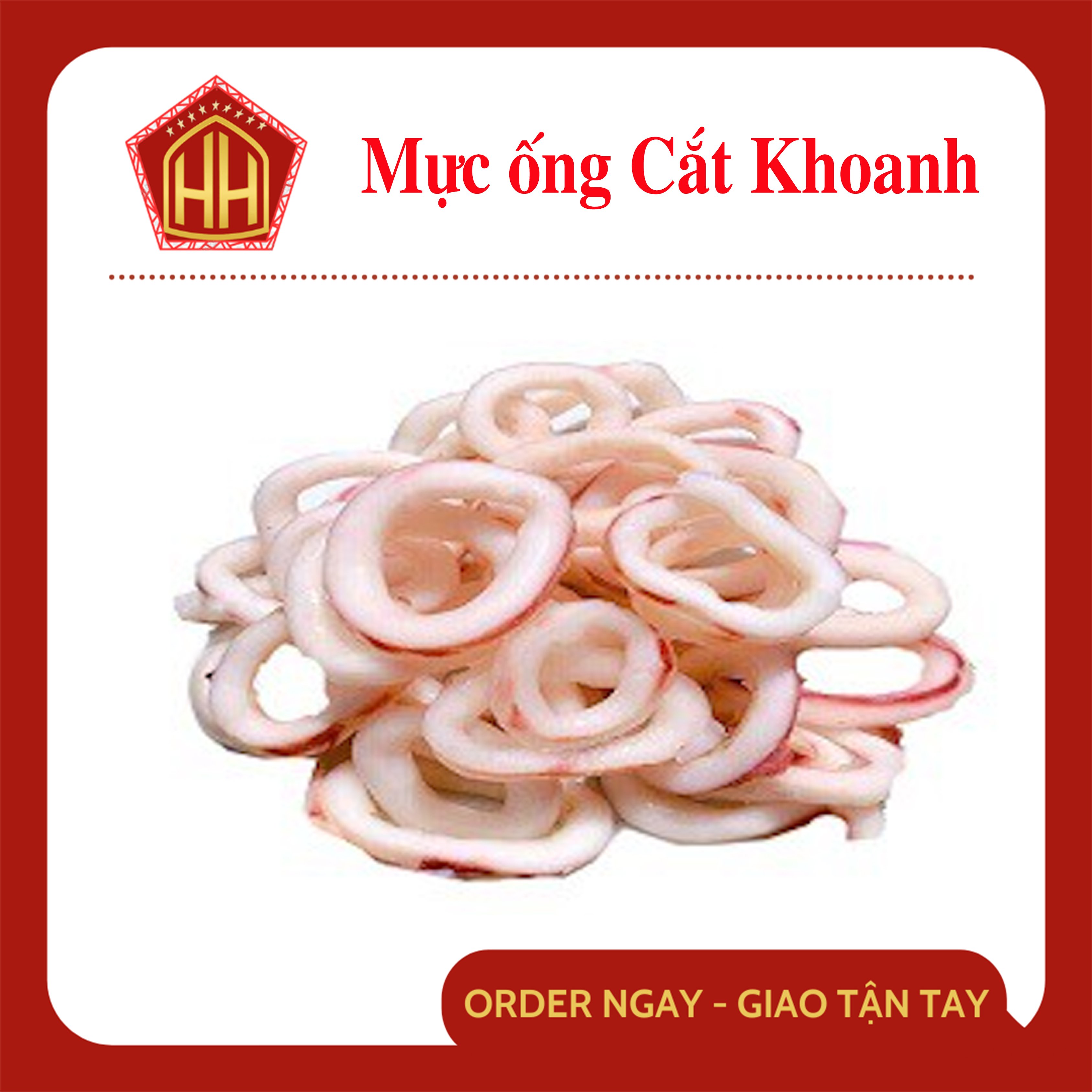 [Chỉ Giao HCM] Mực Ống Cắt Khoanh (1kg)