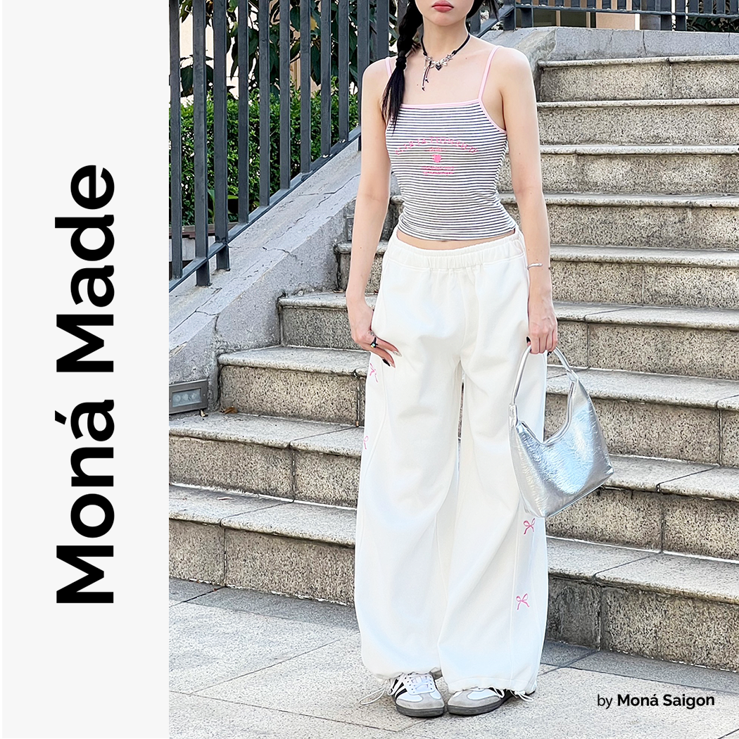 [VOUCHER 12%/149K] Áo croptop thun 2 dây MONÁ - FLIRTY
