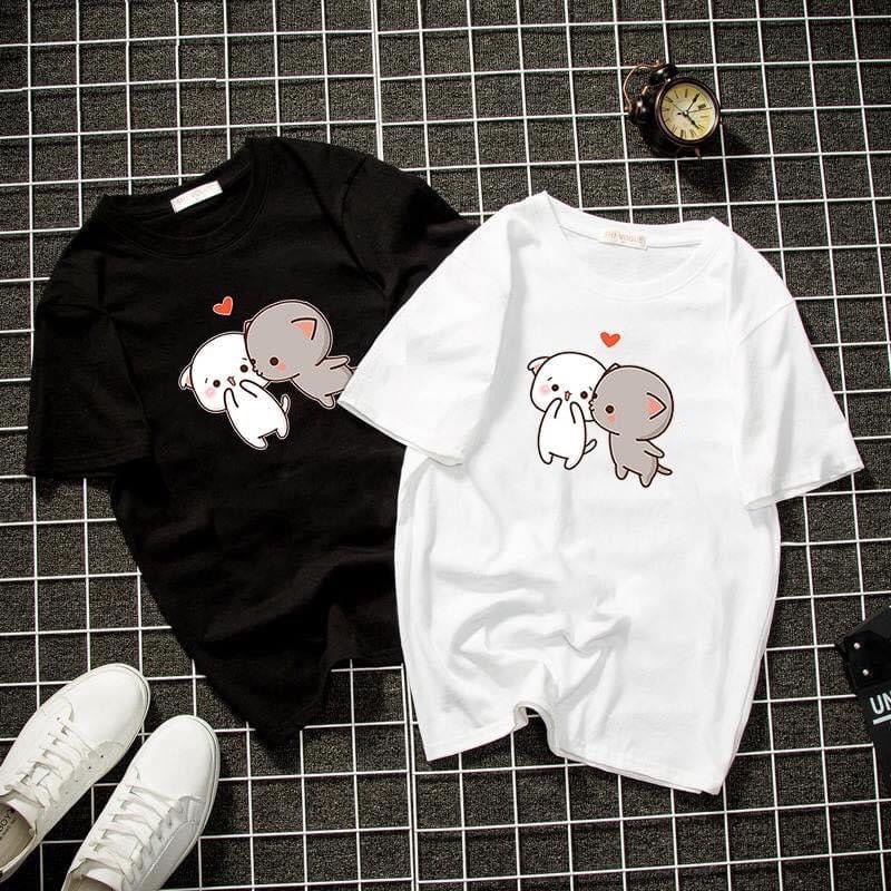 ÁO PHÔNG ĐÔI IN CÁC HÌNH SIÊU CUTE