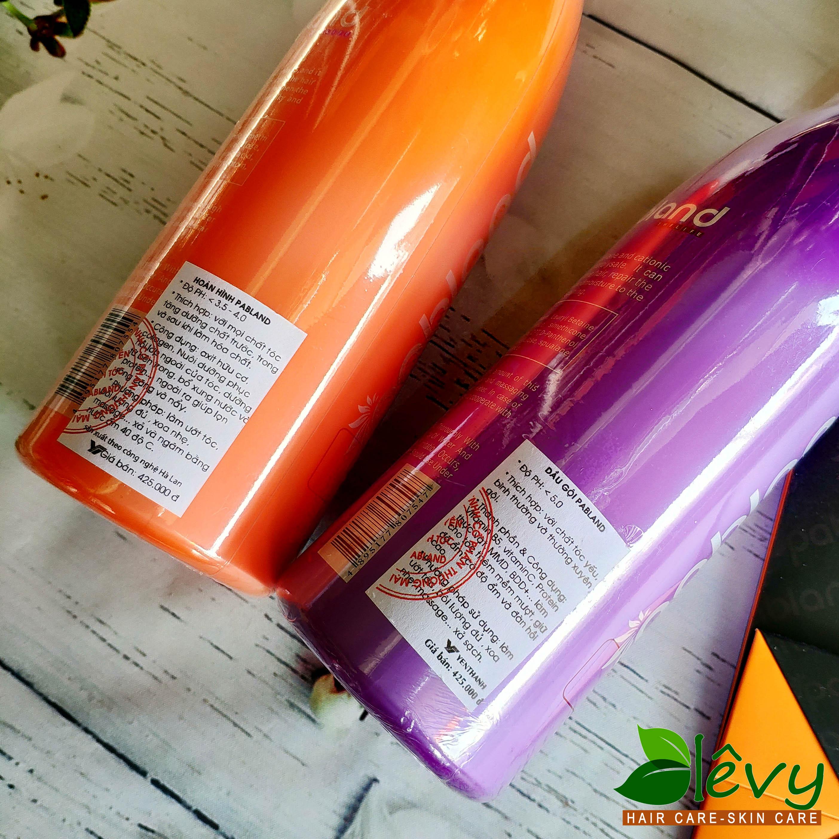 Cặp Dầu Gội xả Cân Bằng PH Pabland 750ml