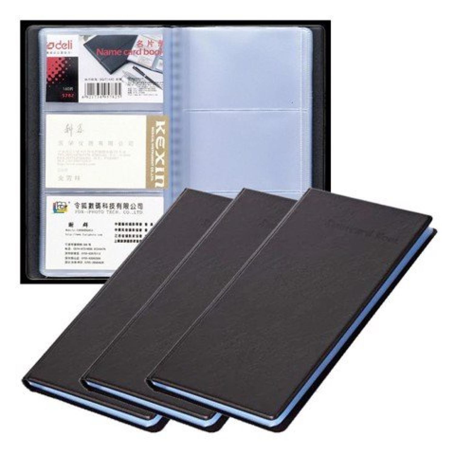 sổ đựng card/Sổ Name Card PU 180 Card (Đẹp)