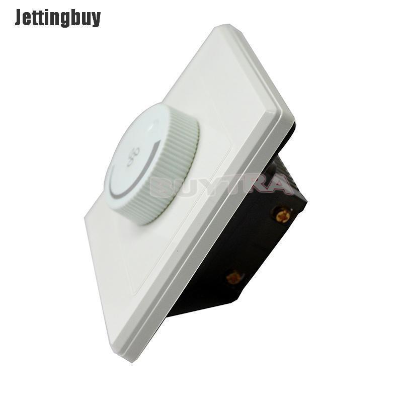 Jettingbuy AC 110/220V Adjustable Controller LED Dimmer Switch For Dimmable Light Bulb Lamp