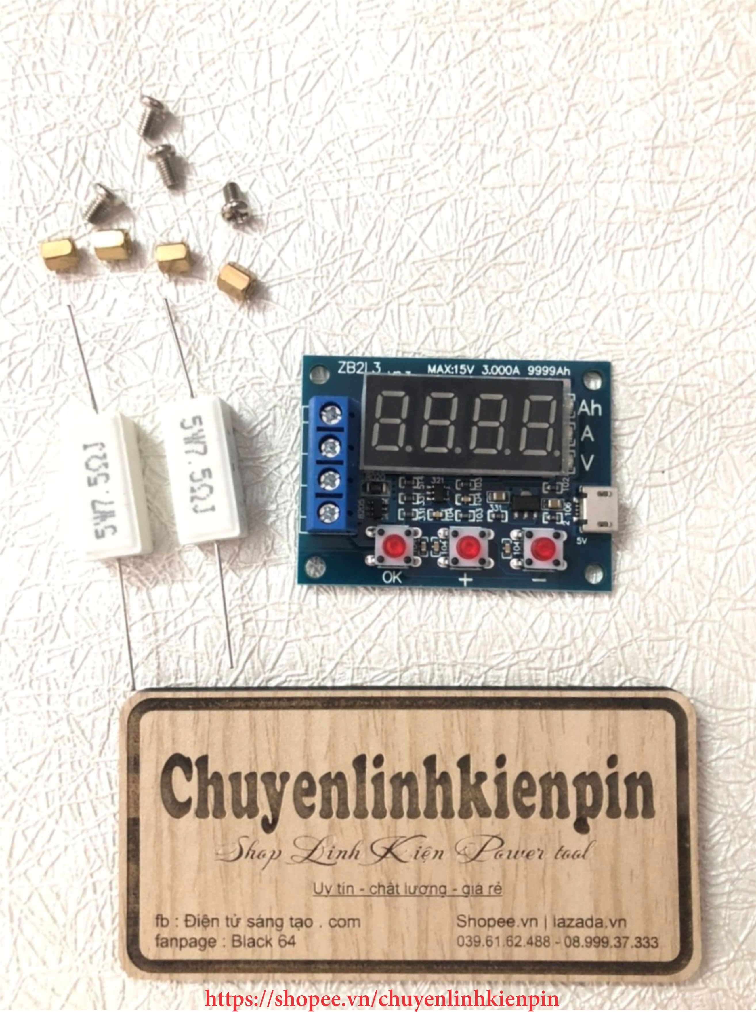 Mạch test dung lượng Pin và Acquy  ( BL64 117 )