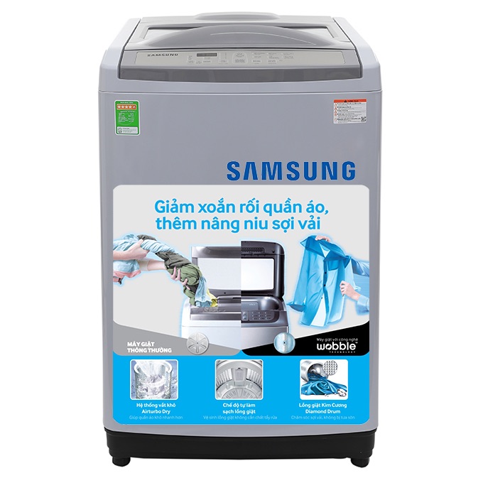 Máy giặt Samsung WA90M5120SG/SV