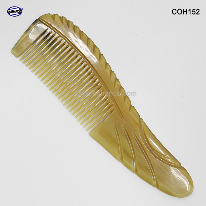 Lược sừng xuất Nhật (Size:M-16,5cm) Lược đuôi thon nhỏ gọn (COH152)