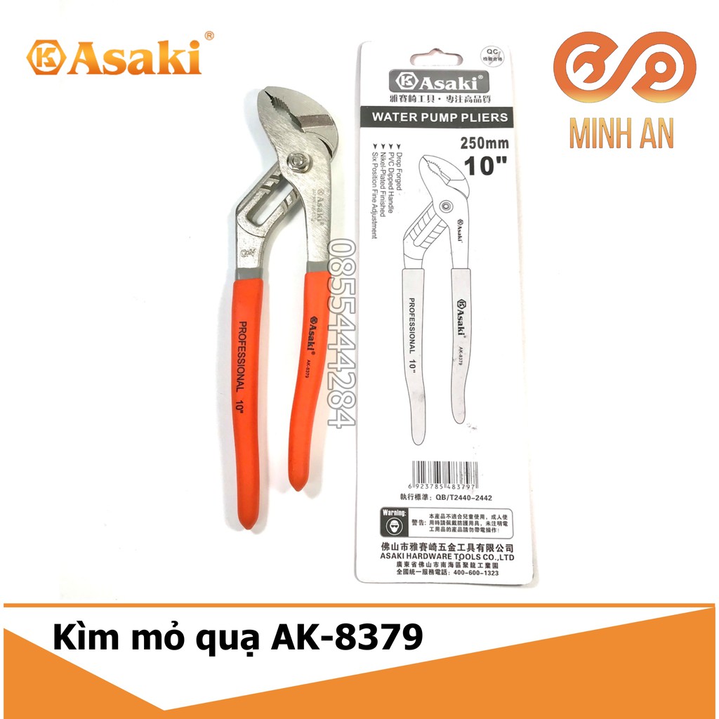 Kìm Mỏ Quạ Asaki Ak-8379