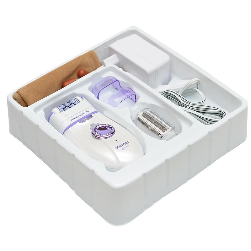 Máy Nhổ Lông Cạo Lông Luxury Kemei 2668