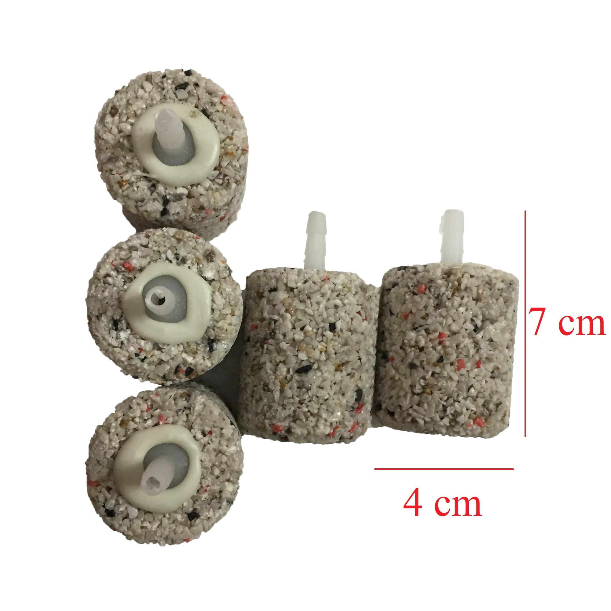 Combo 5 Viên Đá Sủi Khí Oxy Lớn (7x4cm) Loại Tốt Thời Gian Sử Dụng Lâu