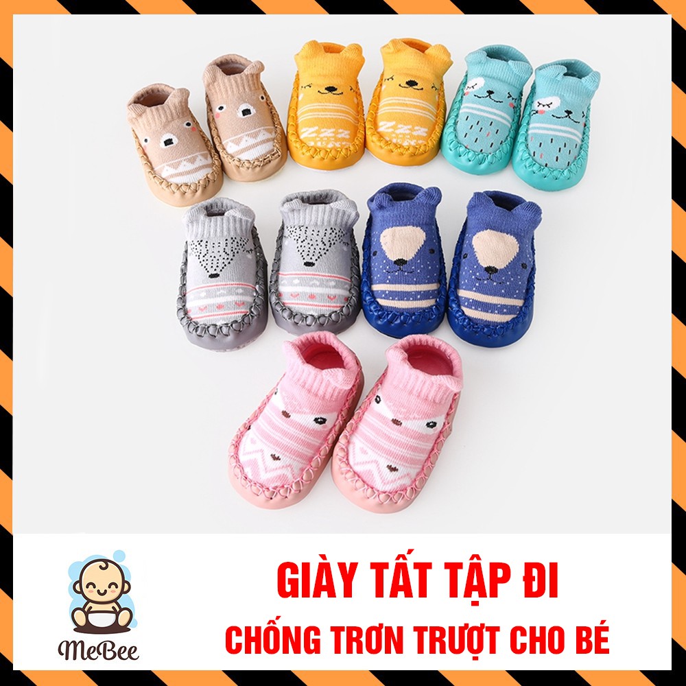 GIÀY TẤT tập đi chống trượt cho bé (6m- 2 tuổi) SHOPMEBEE