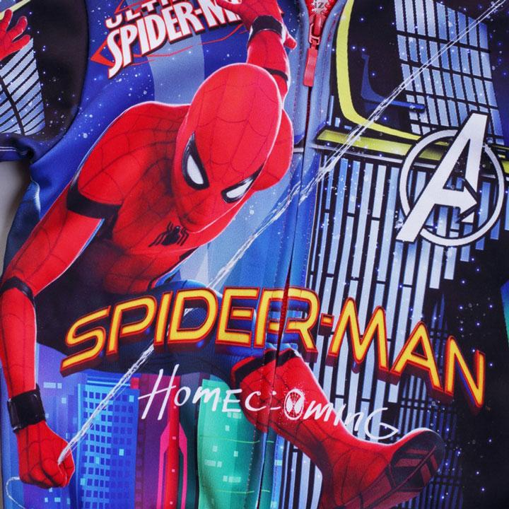 [HCM]Áo khoác siêu nhân nhện bé trai in 3D comic