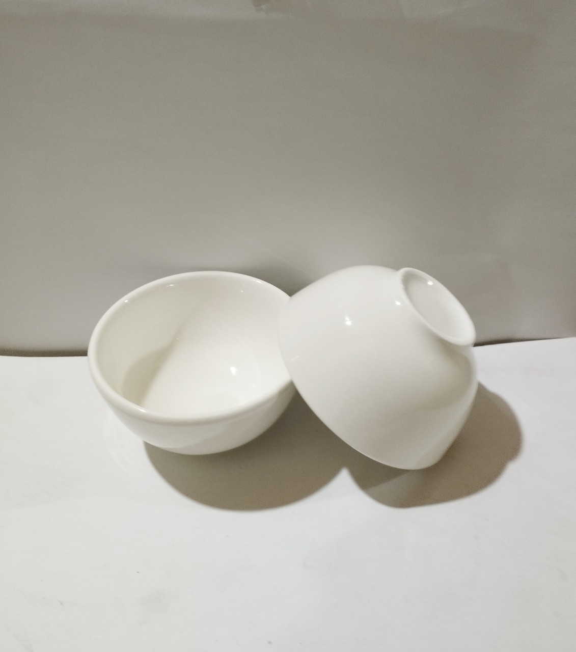 chén chấm sứ trắng 3.5'' (8cm)