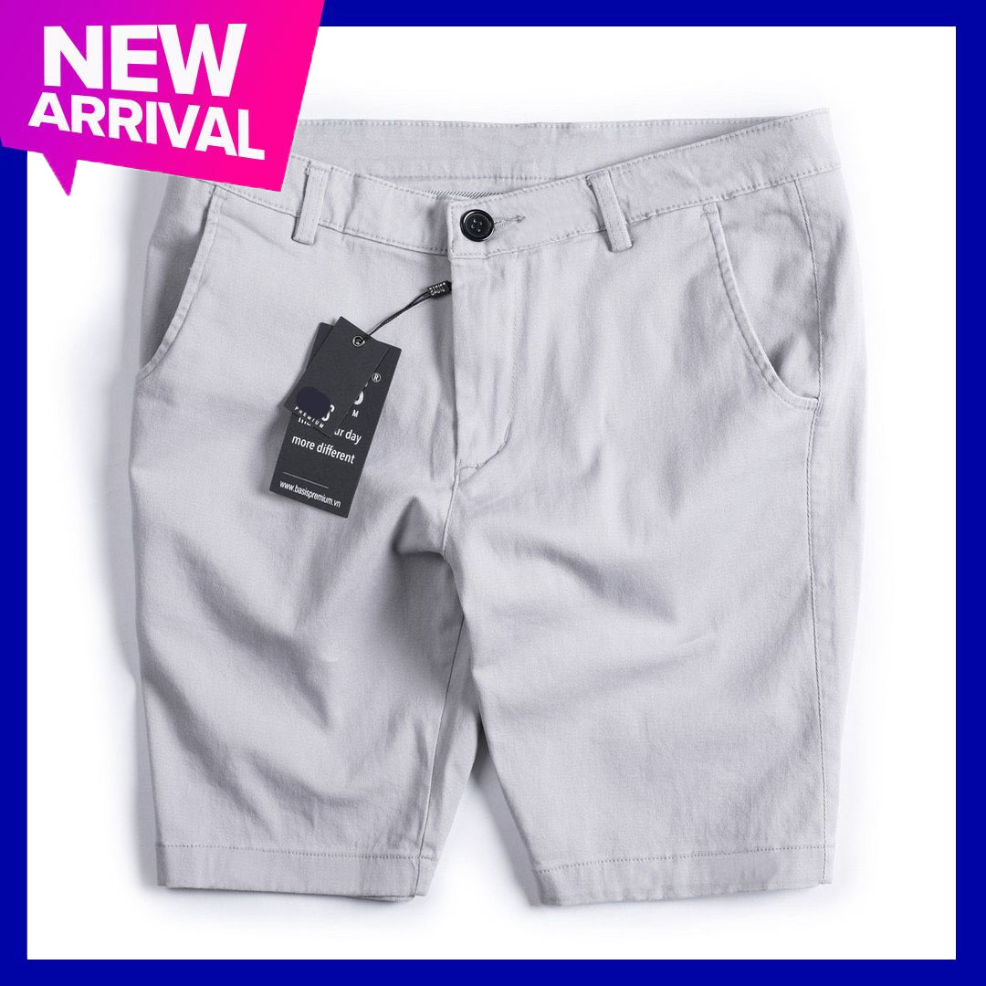 [HCM]Quần Short Nam Kaki Màu Phong Cách Hàn Quốc