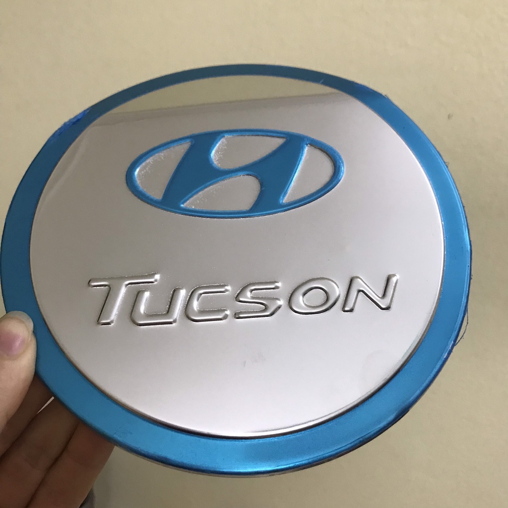 Ốp nắp bình xăng xe hyundai tucson đời 2015 2016 2017 2018