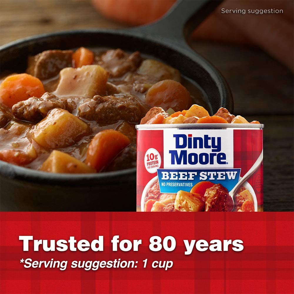 🥩THỊT BÒ HẦM DINTY MOORE BEEF STEW 567G – MÓN HẦM CHUẨN MỸ TIỆN LỢI, NGON ĐẬM ĐÀ🥩