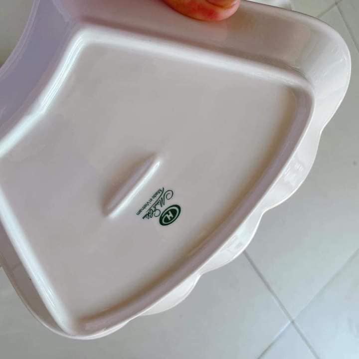 Bộ đĩa hoa mặt trời gốm sứ Minh Châu