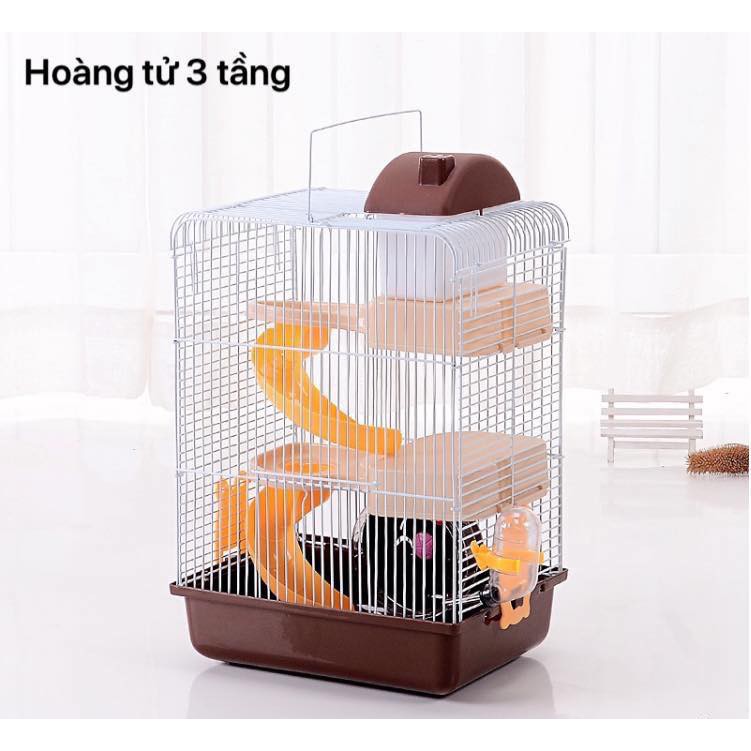 [10% Refund]3-Tiered Prince Hamster Cage