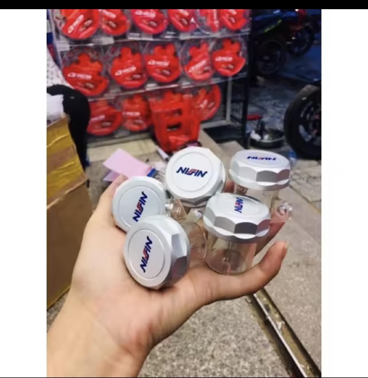 Bình dầu thắng nissin cho winner X,ex ( thắng đĩa )