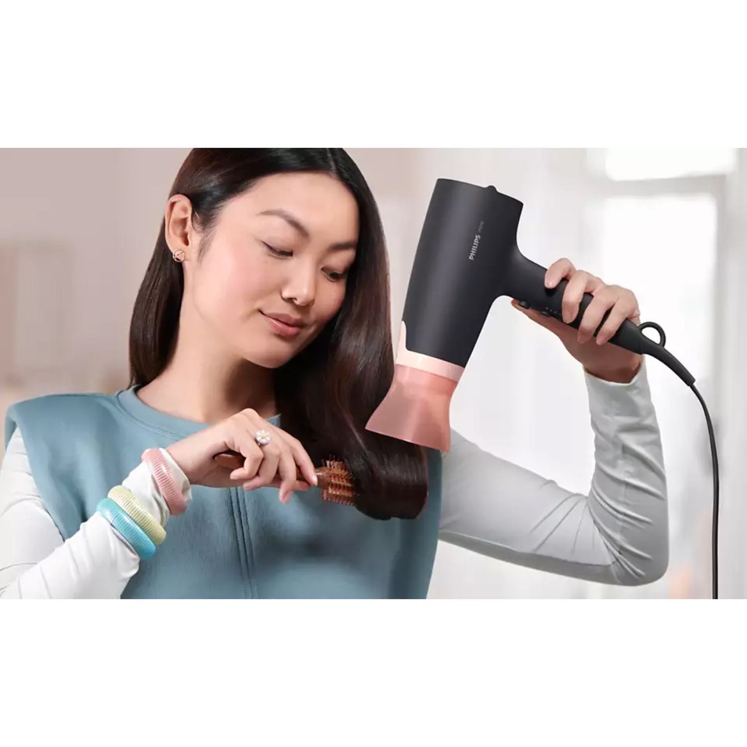 Máy sấy tóc Philips BHD350 - 2100W, 6 chế độ sấy - MYKIT STORE