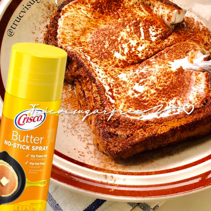 Dầu ăn kiêng dạng xịt Crisco Butter( vị bơ, ăn kiêng ,keto ,eat clean , gymer)