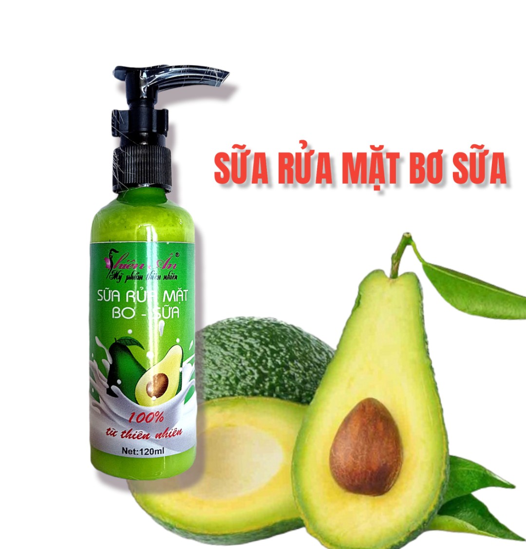 Sữa rửa mặt Bơ Sữa 💯 Thiên nhiên