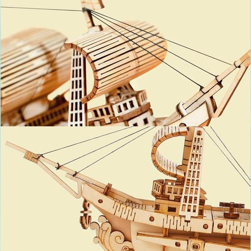 Mô hình lắp ráp 3D bằng gỗ - Robotime