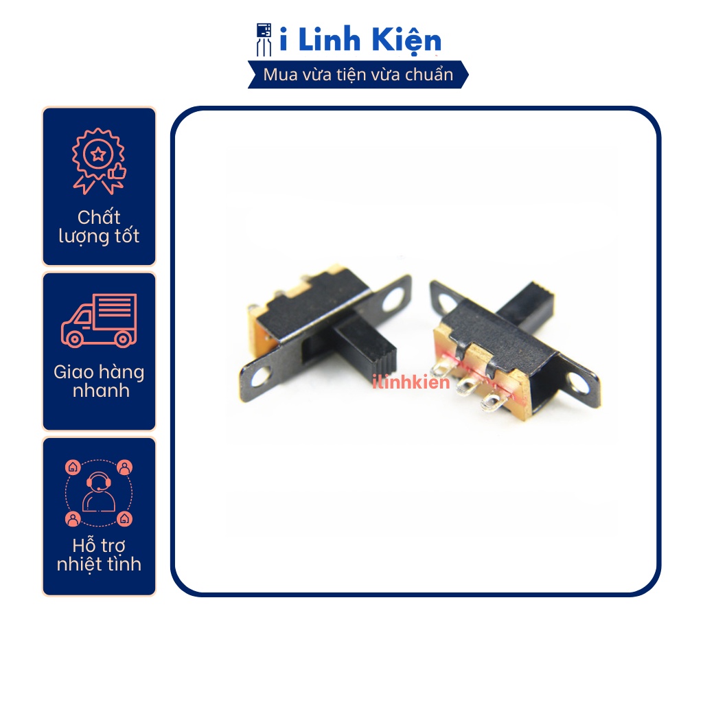 Công tắc gạt SS12F15 G6 6mm 3P