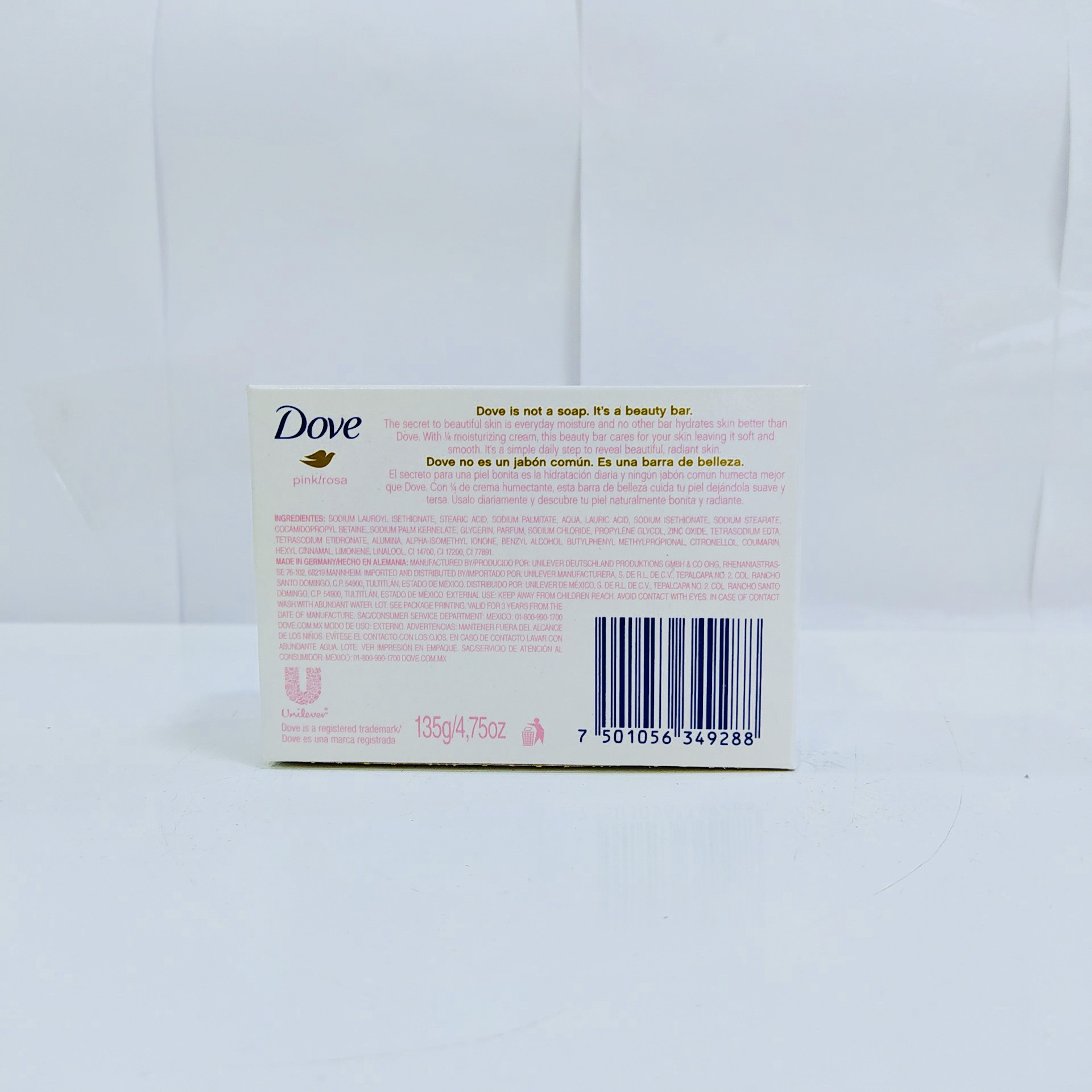 Xà bông cục Dove - hồng- Cục