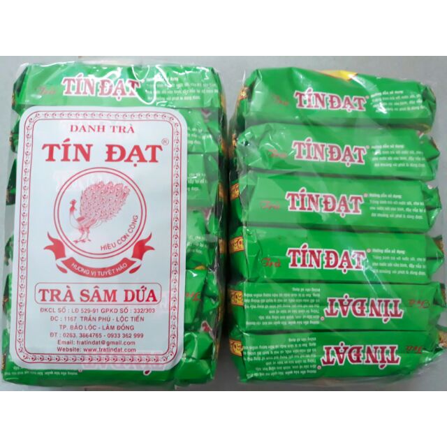 Bịch Trà Tín Đạt - Trà Sâm Dứa 70gr