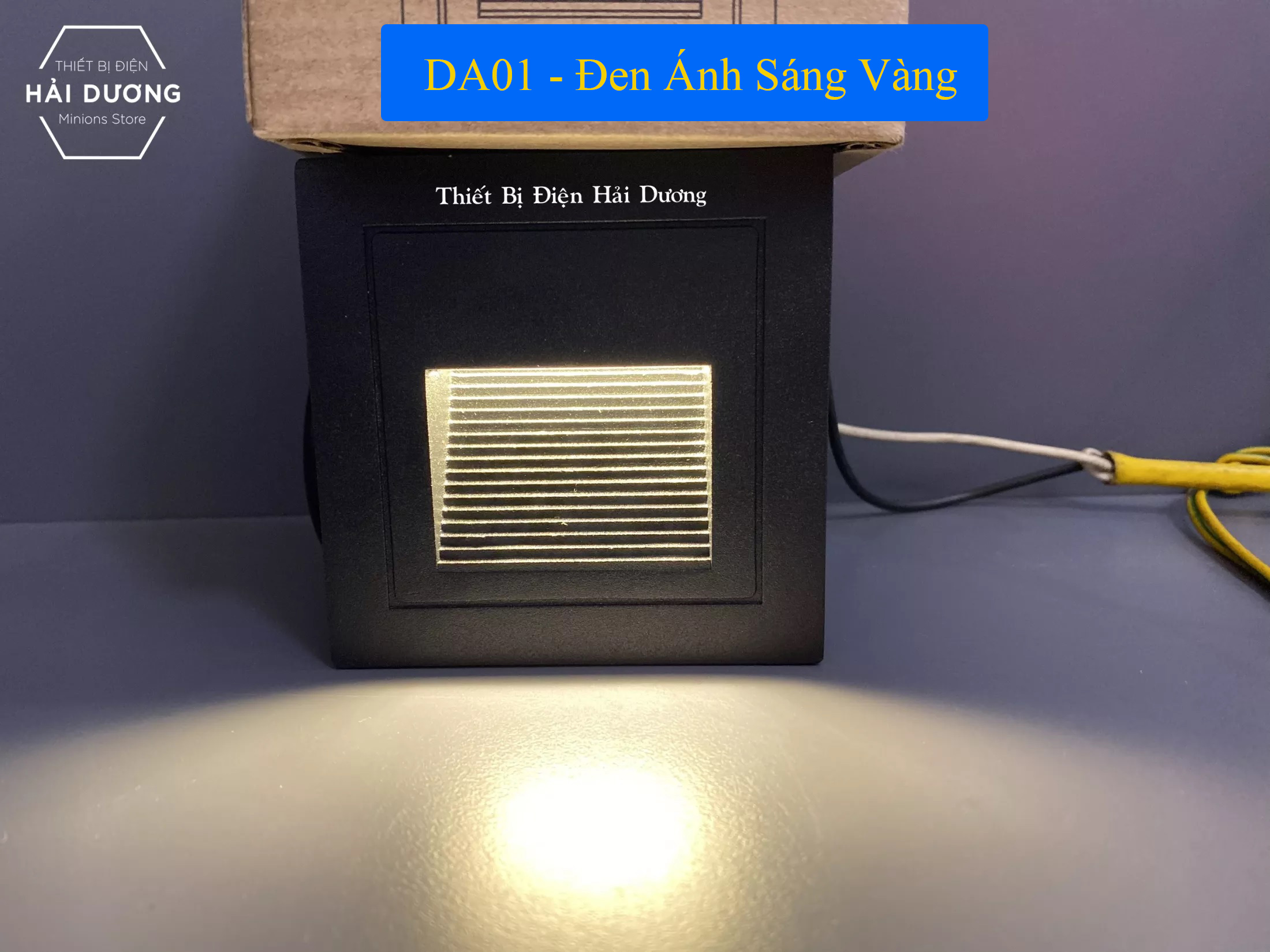 Đèn Led Âm Tường Chân Cầu Thang , Thân Chân Tường , Chống Nước DA01 - Bảo Hành 12 tháng