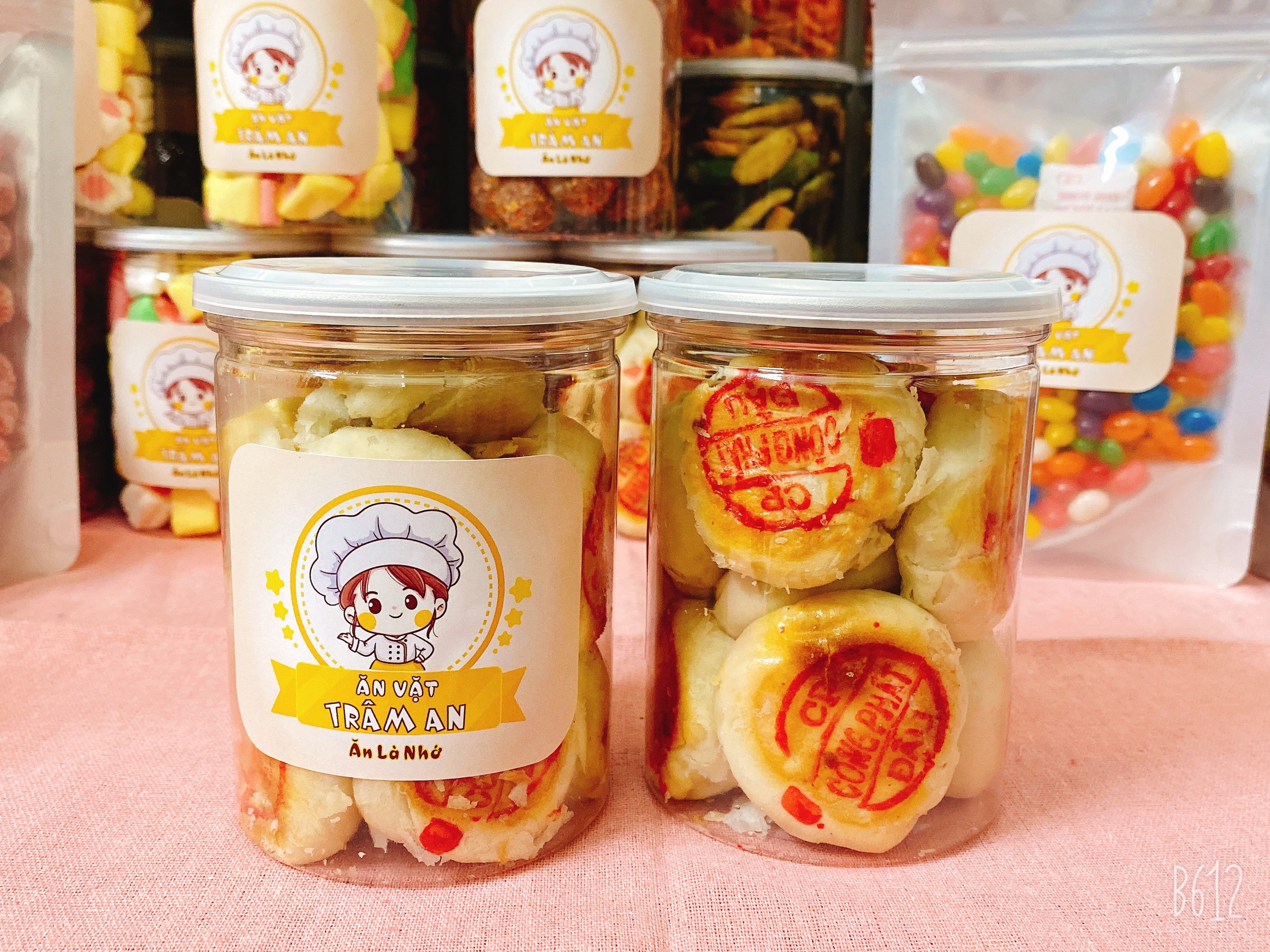 Bánh Pía Sầu Riêng Trứng Muối Mini