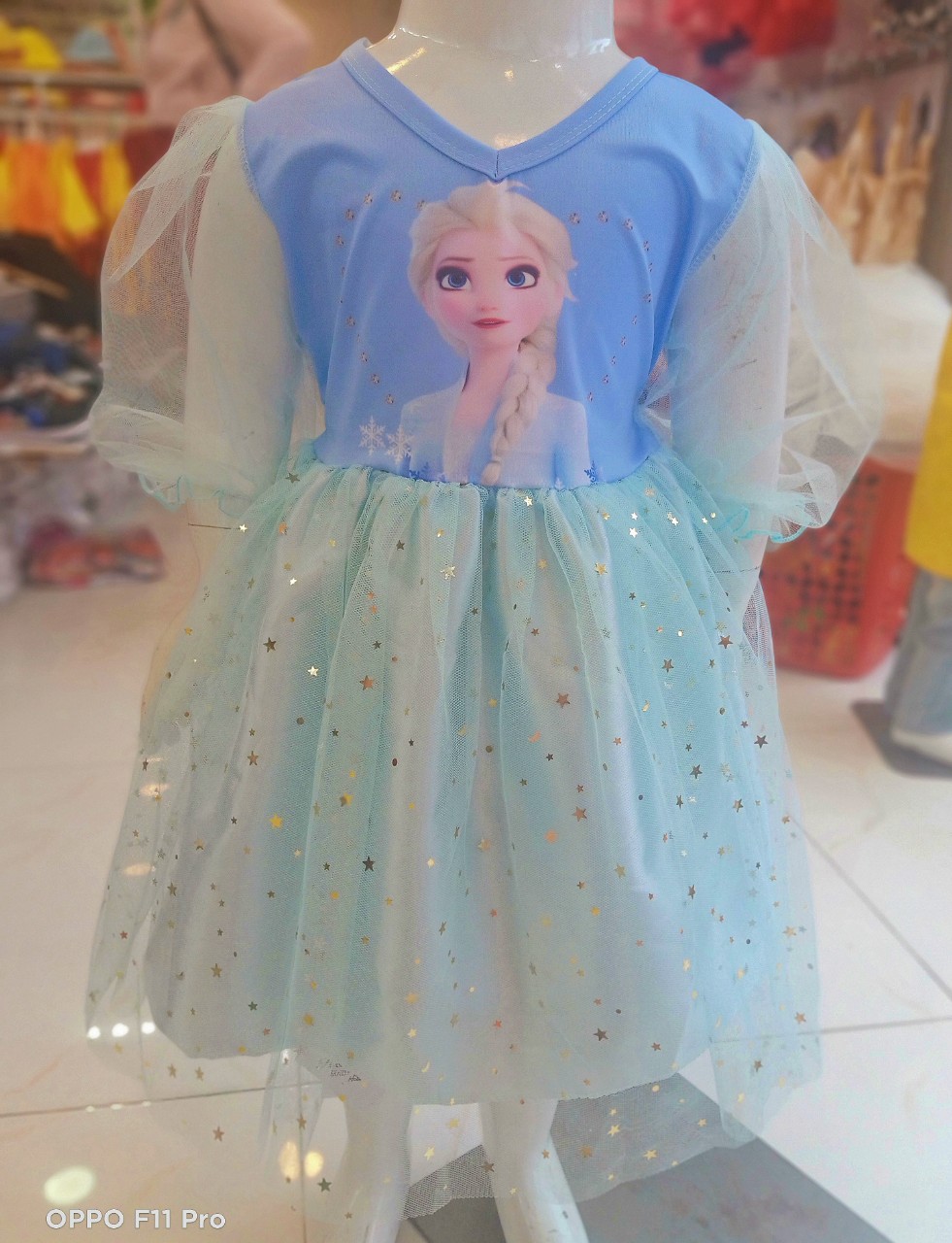 [HCM]đầm elsa cho bé chất liệu mềm mại
