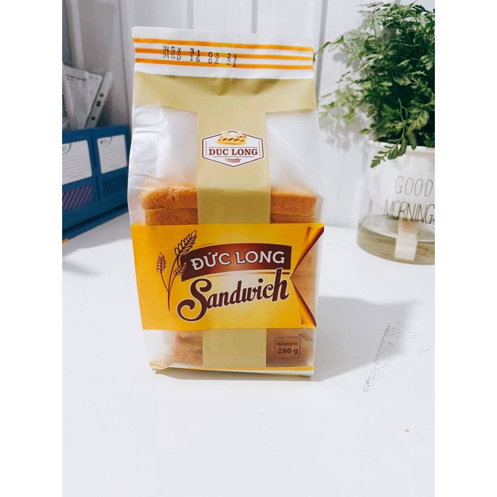 [THƯƠNG HIỆU] Bánh Mì Gối Sandwich Đức Long 260gram (Bánh Mới Mỗi Ngày)