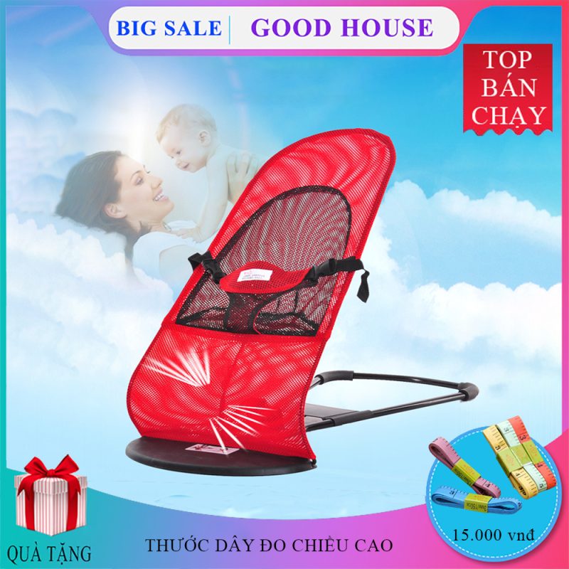 Ghế rung ghế nhún cho bé sơ sinh đến 36 tháng tuổi, thiết kế tiện lợi với 3 mức độ