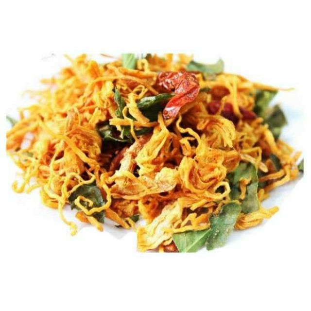 {100G/200G} KHÔ GÀ SẤY LÁ CHANH