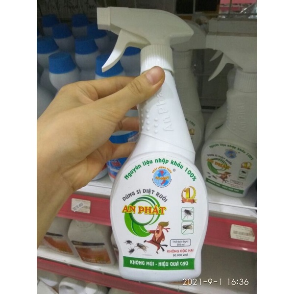 Chai xịt diệt ruồi An Phát 350ml không mùi không độc hại hiệu quả cao