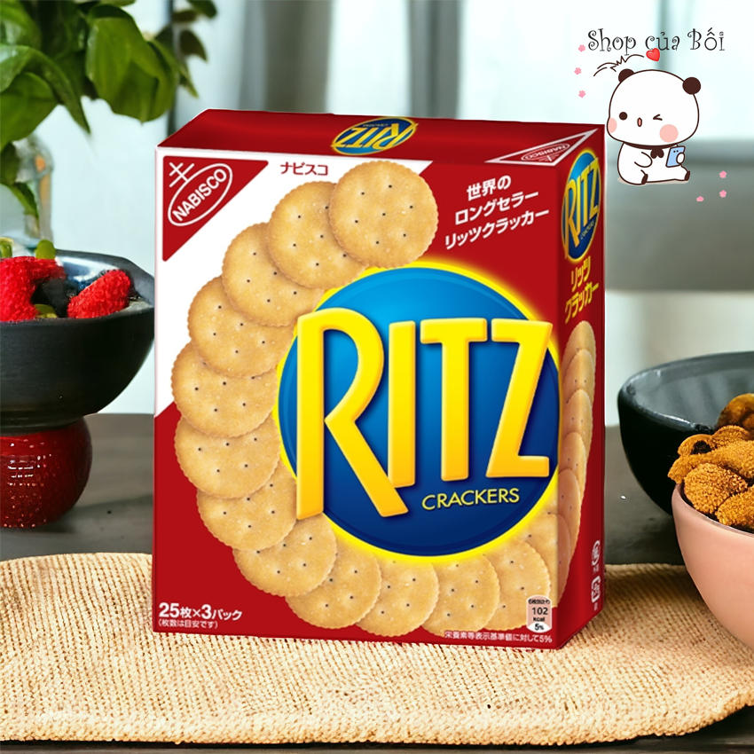 Bánh Quy Ritz ( Mặn 247g / Kẹp phô mai 106g)