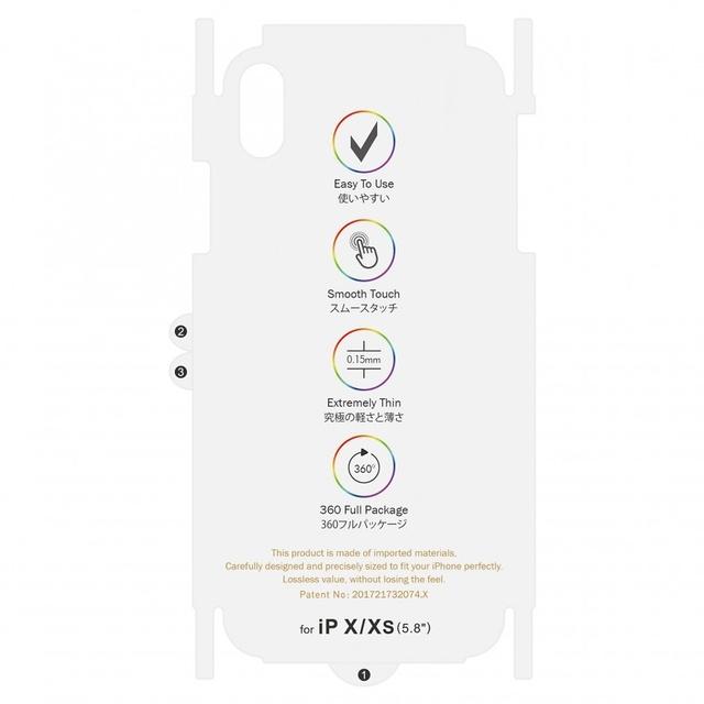 Miếng dán lưng PPF 7 sắc cầu vồng chống va đập, tự phục hồi vết xước cho iPhone 7 / 8 / 7 Plus / 8 Plus / X / Xs / Xs Max / 11 / 11 Pro / 11 Pro Max