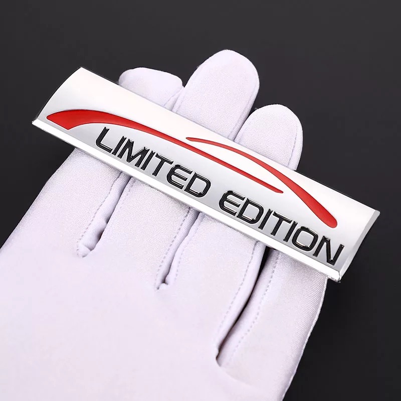 Logo kim loại Limited Edition