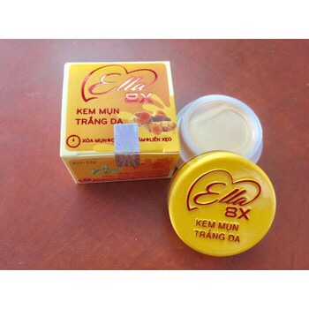 [HCM]Kem mụn trắng da Ella 8x