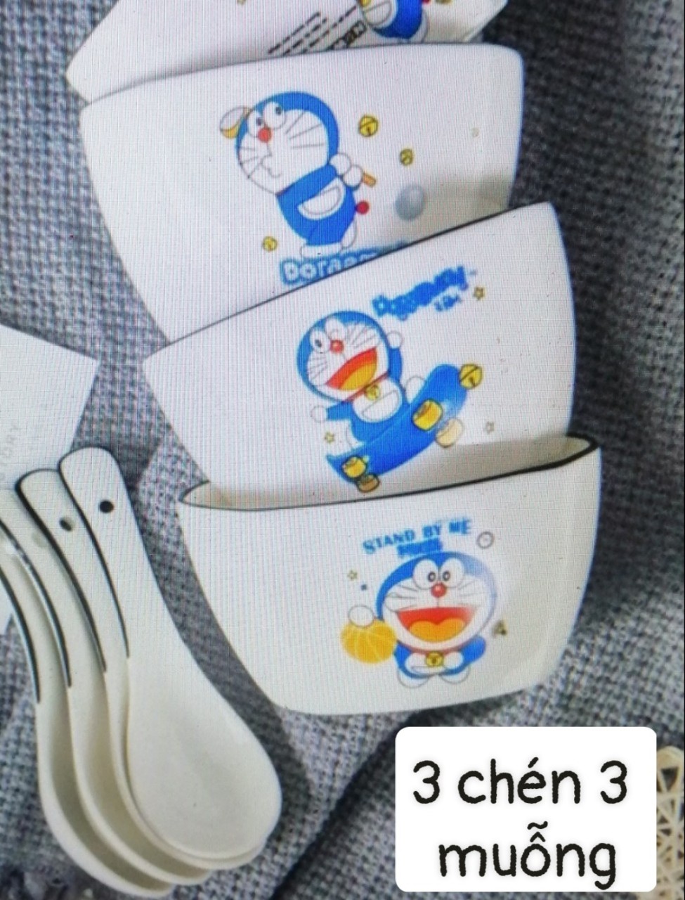 Chén sứ có hình DORAEMON dễ thương sang trọng
