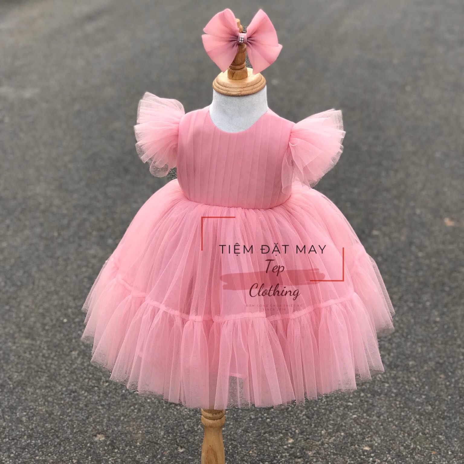ĐẦM CÔNG CHÚA TEPCLOTHING- HÌNH THẬT