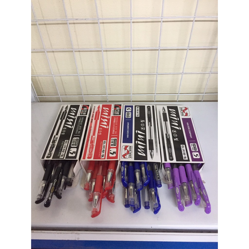 BÚT NƯỚC MINI,BÚT MINI GEL (HỘP 12 CHIẾC)