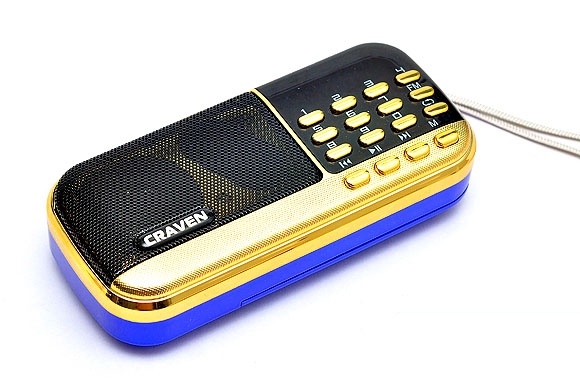 Loa usb thẻ nhớ fm craven cr-836, cr-836s