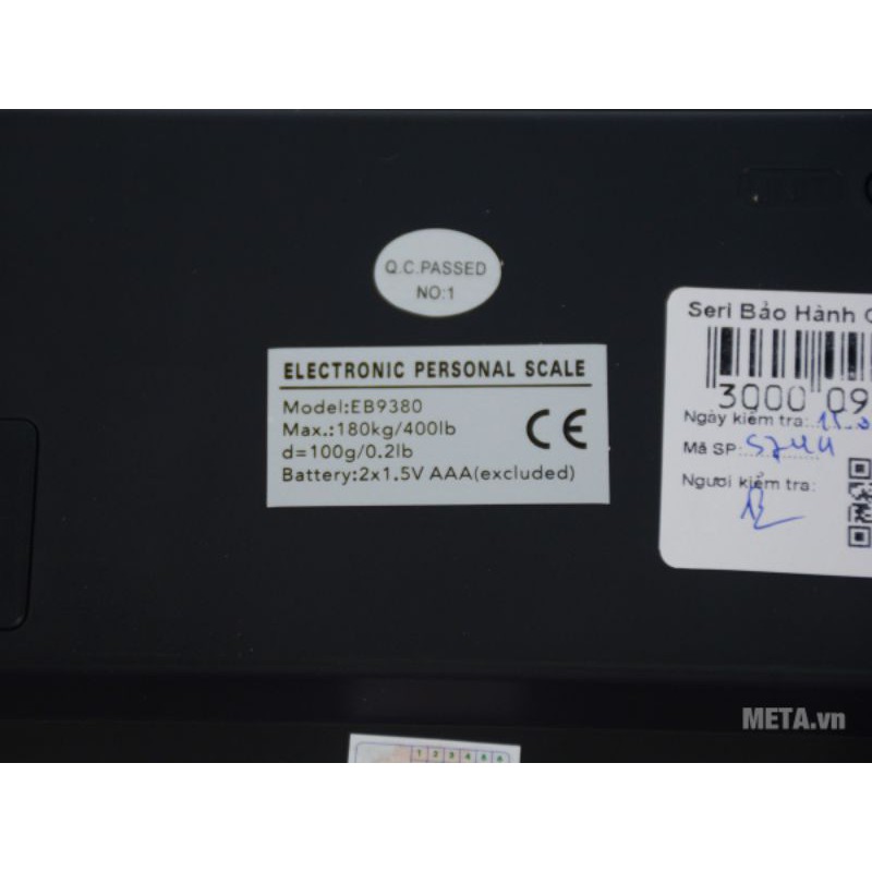 cân sức khỏe, cân tử camry EB9380 S744