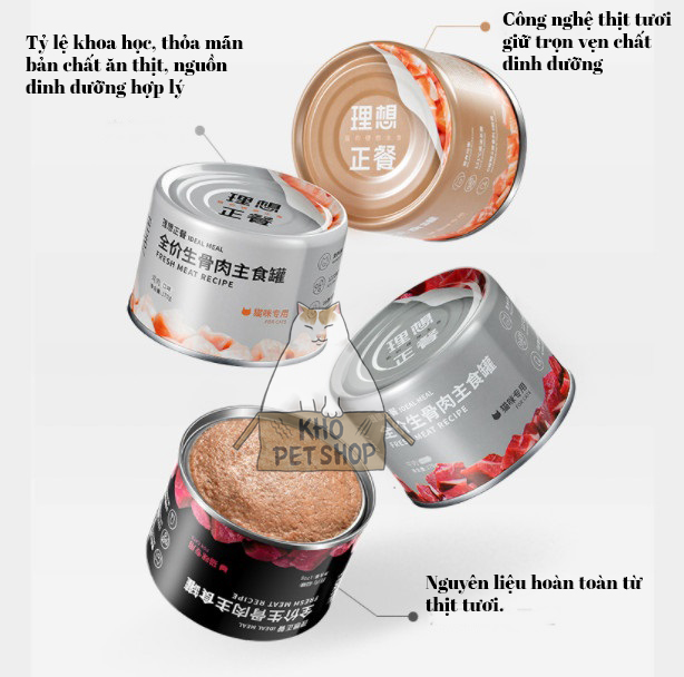 PATE LON FURRY TAIL DẠNG NHUYỄN 170GR
