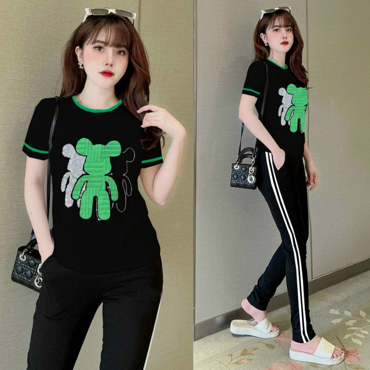 SET BỘ THỜI TRANG CƯỜM GẤU QUẢNG CHÂU