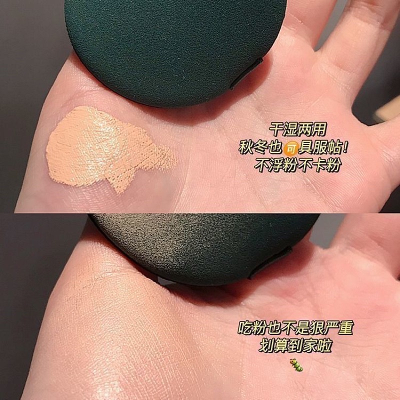 Mút tròn tán kem nền cushion cao cấp