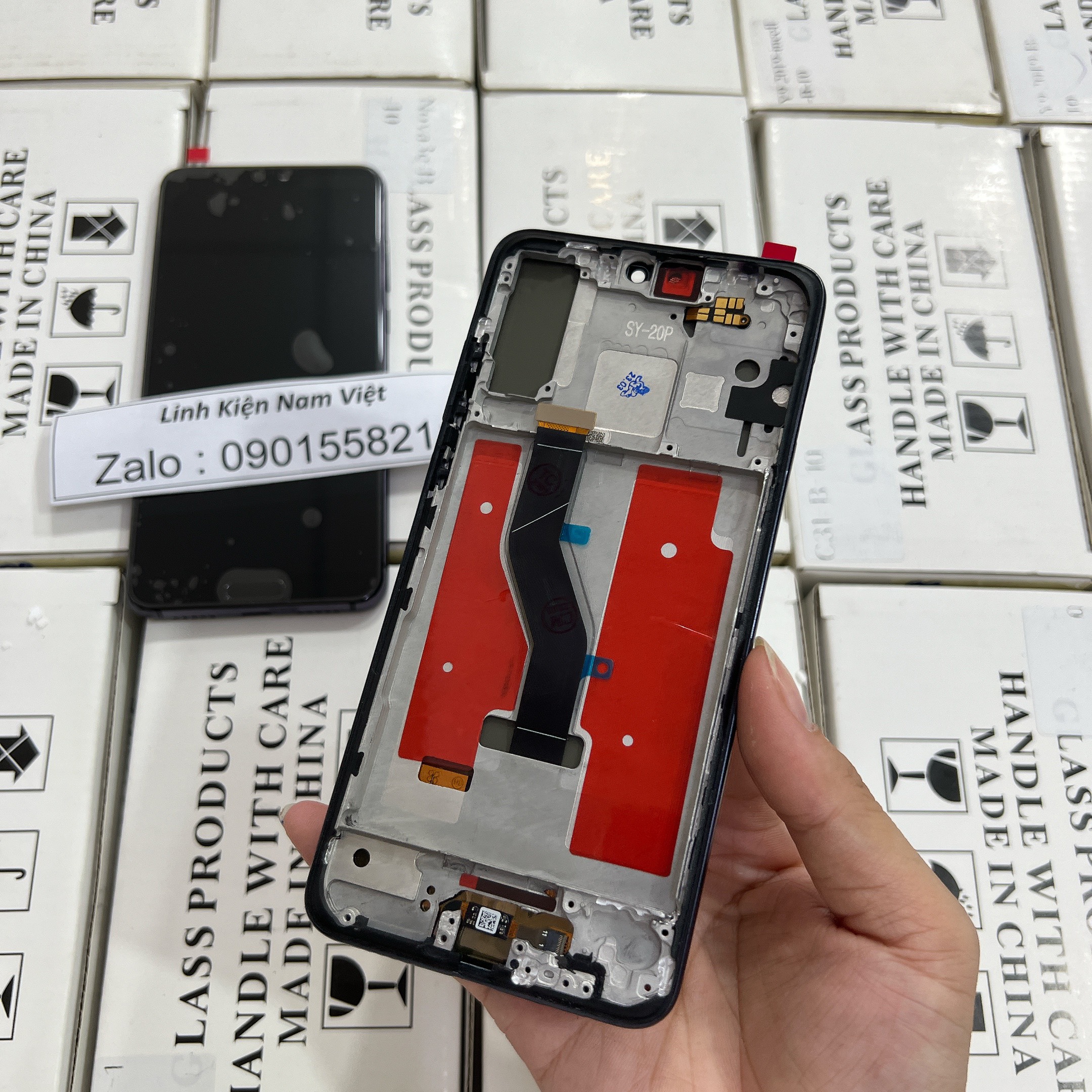 Màn hình Huawei P20 Pro (OLED khung) đen